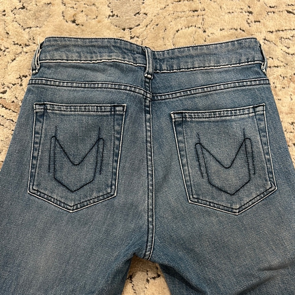 Show Me Your MuMu Jaclyn Mid Rise Flared Jeans, EXCELLENT cond - Picture 3 of 6